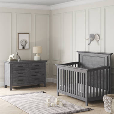 Rustic baby furniture store sets